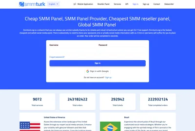 SMMTurk.org screenshot