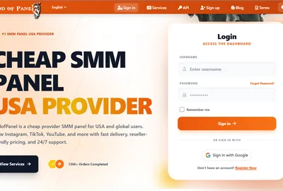 GodofPanel.com screenshot